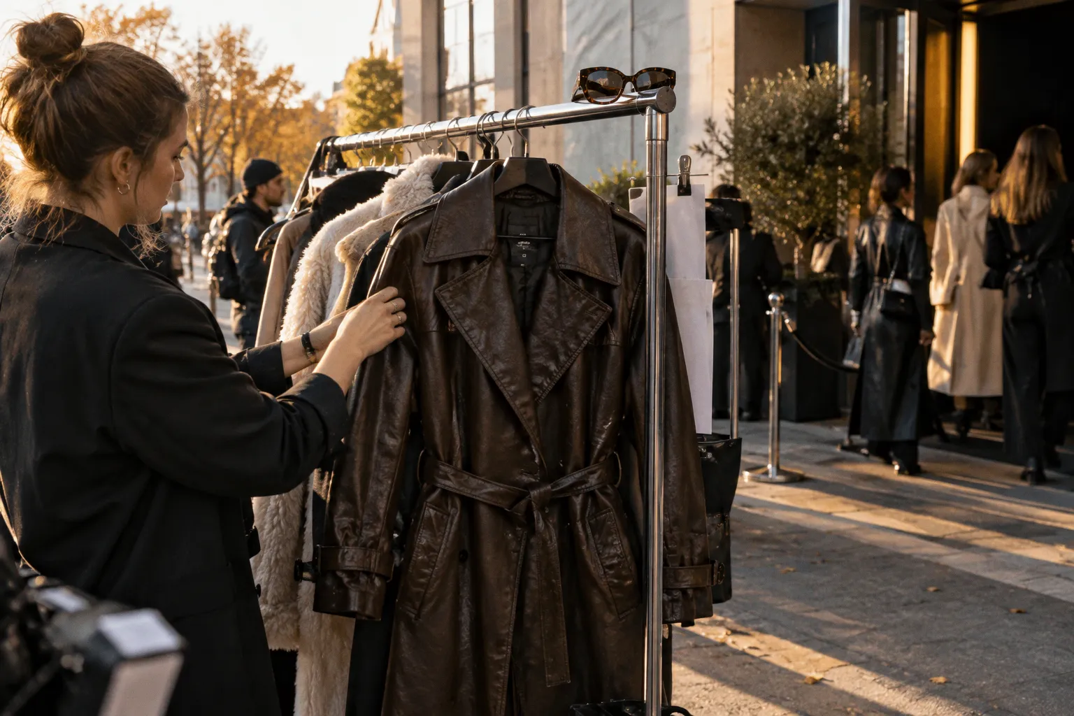 Главные образы недели с NYFW: от строгих бермуд Наоми Уоттс до дерзкого леопарда Камилы Мендес